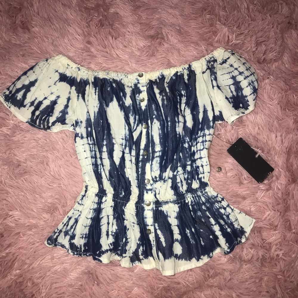 Off the shoulder shirt